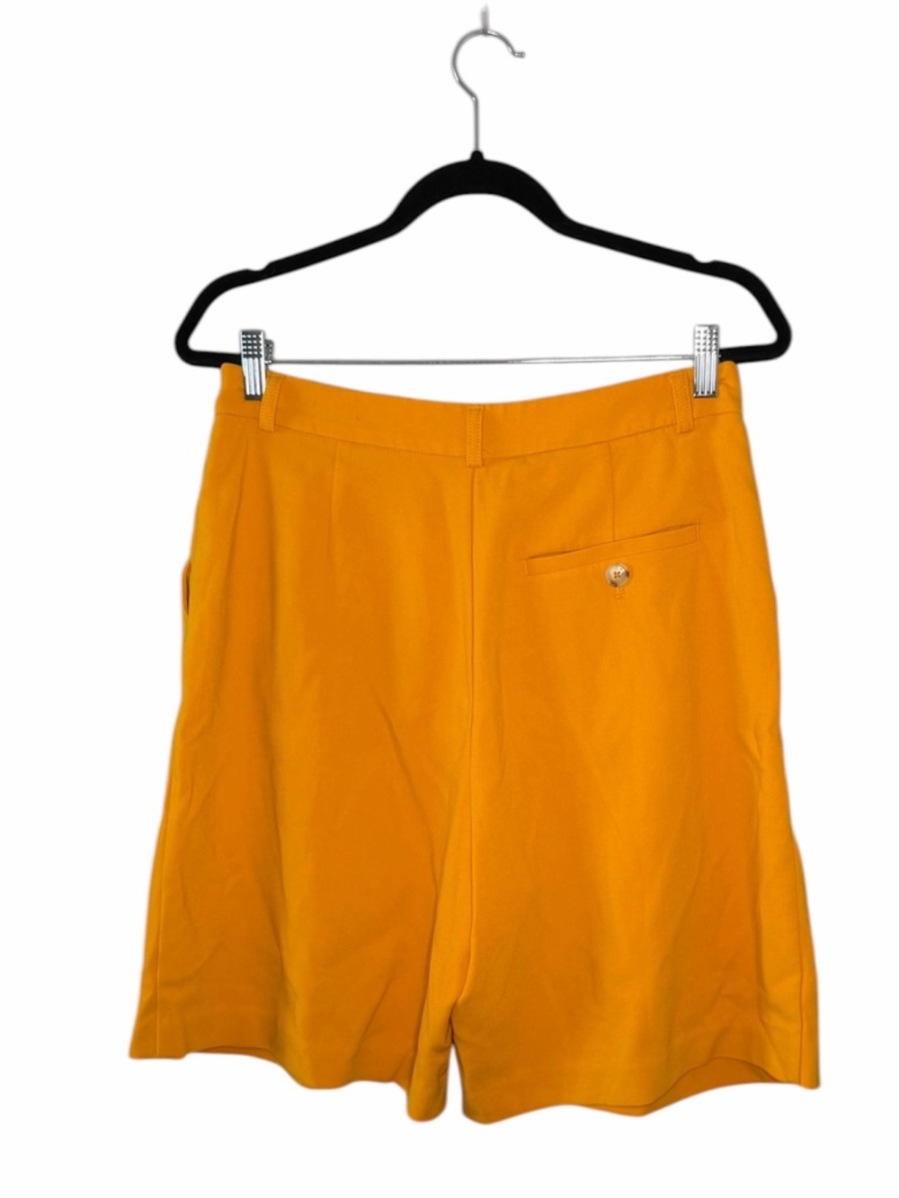 Anthropologie Maeve Avery Pleated‎ Shorts in Mango Mojito - Picture 5 of 8